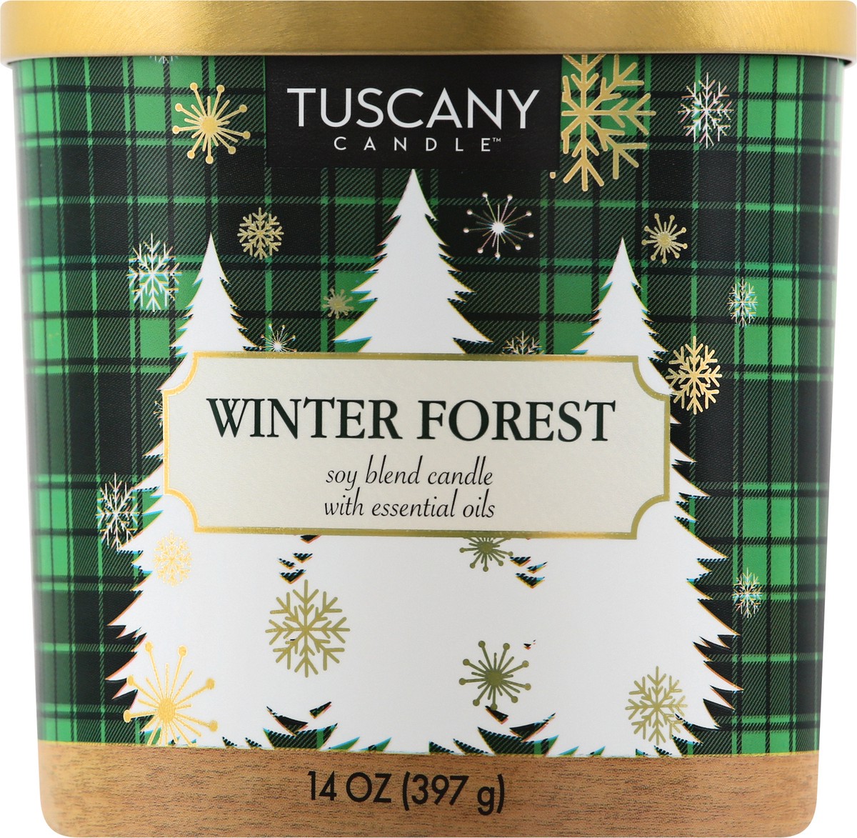 slide 5 of 8, Tuscany Candle Soy Blend Winter Forest Candle 1 ea, 1 ea