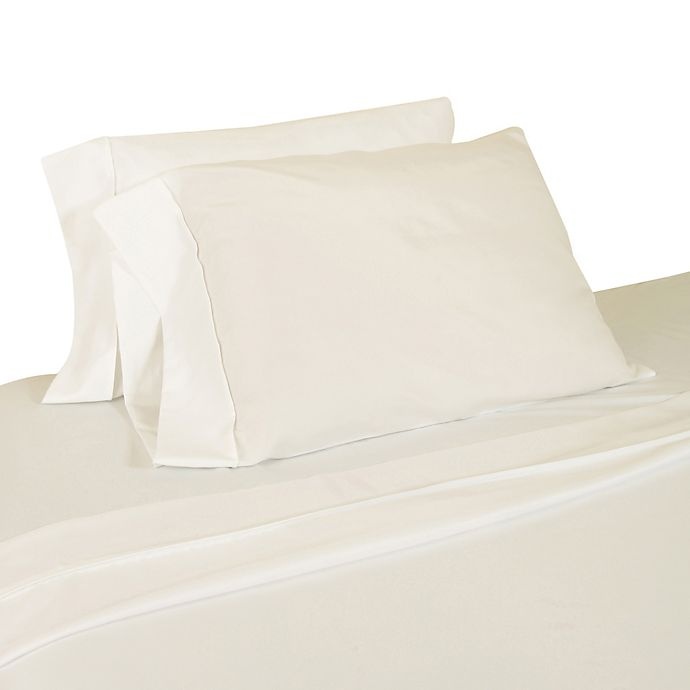 slide 1 of 1, Home Dynamix Micro Lush Microfiber Full Sheet Set - White, 1 ct