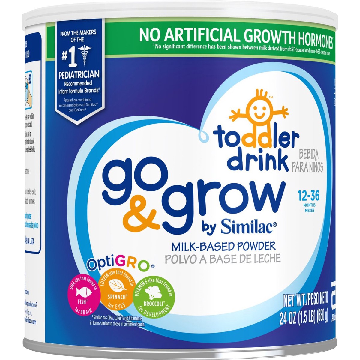 slide 6 of 13, Similac Go & Grow by Similac Toddler Drink Powder 24 oz Can, 24 oz