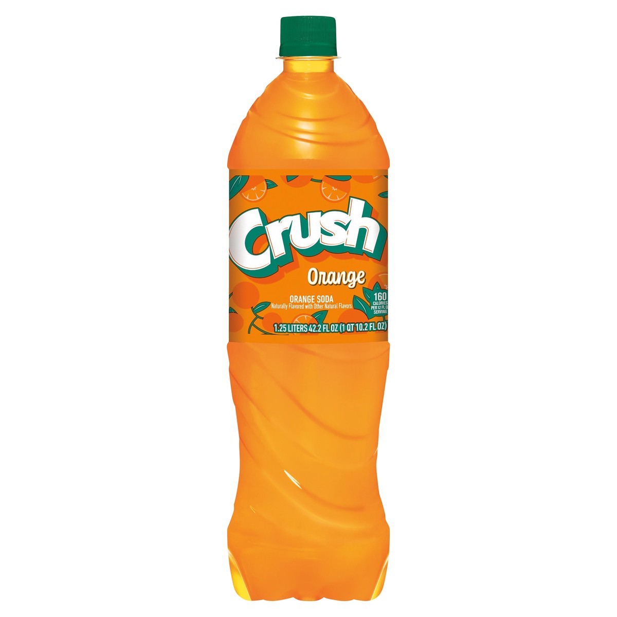 slide 1 of 7, Crush Orange Soda- 42.2 fl oz, 1.25 liter