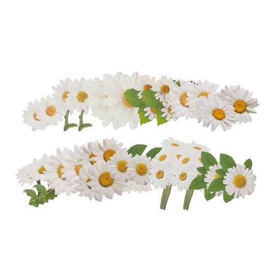 slide 1 of 4, Daisy Die Cut Stickers By Recollections, 4 in x 6 in