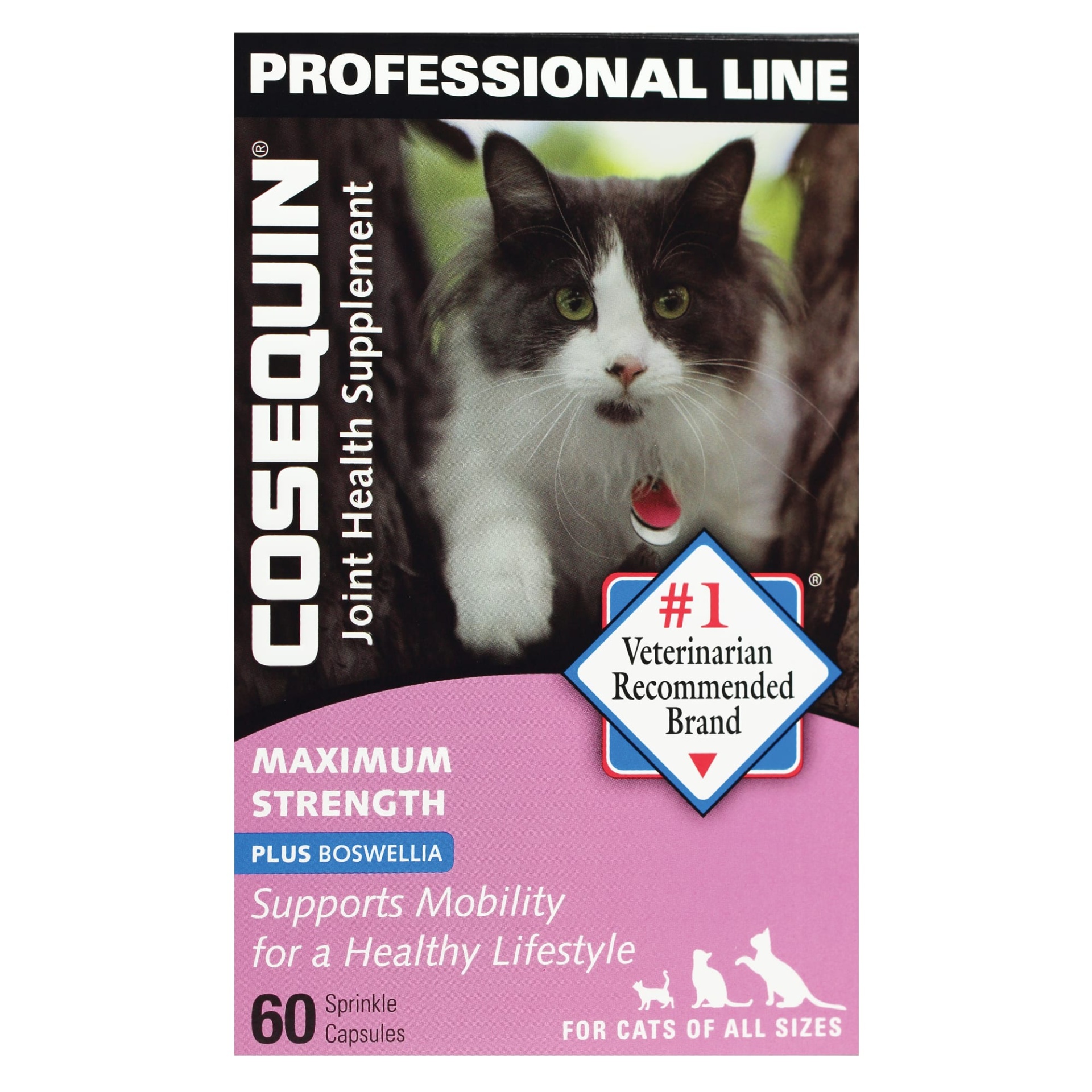 slide 1 of 1, Cosequin Joint Health Plus Boswellia Cat Supplement, 60 ct