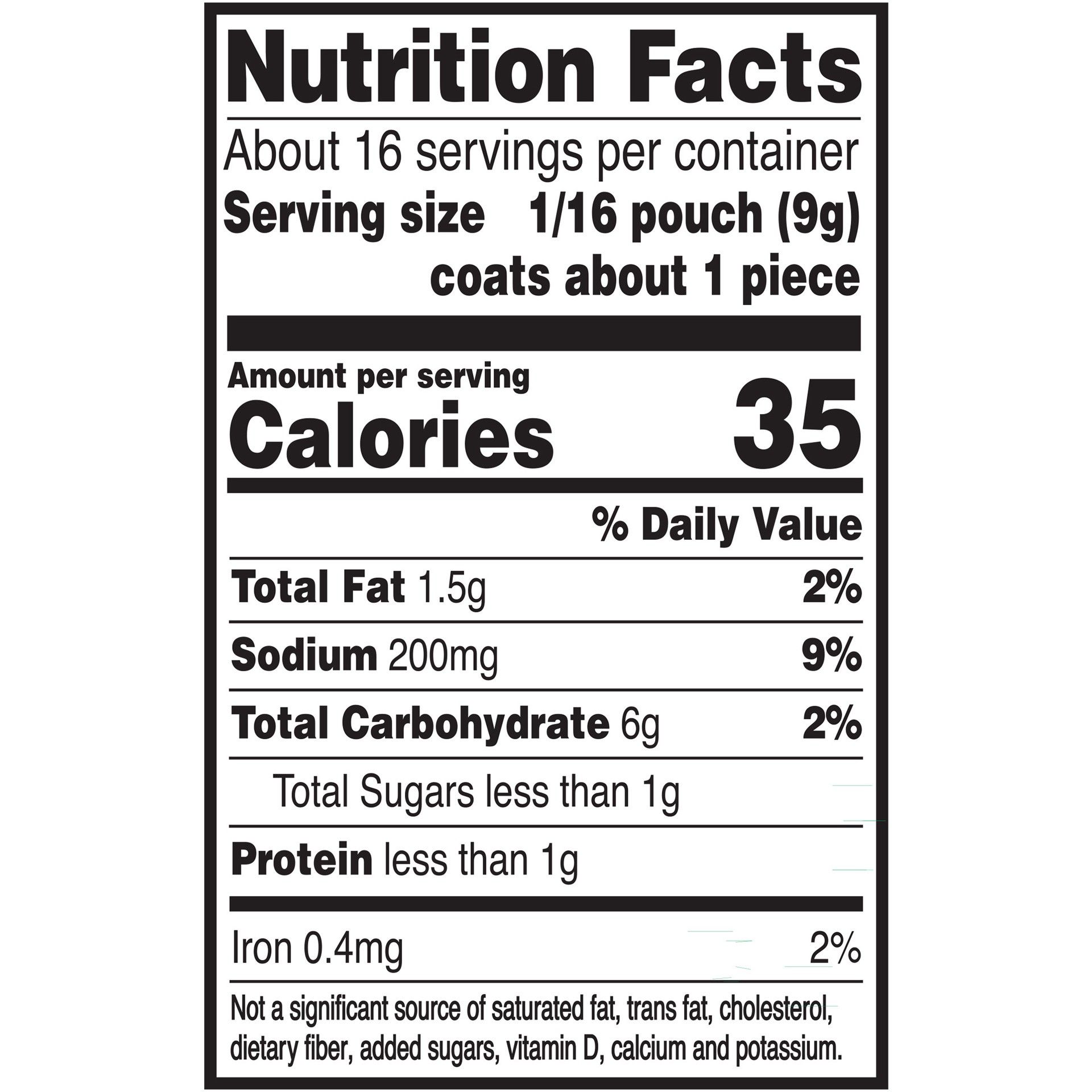 slide 4 of 5, Ritz Shake 'N Bake Original Ritz Flavored Seasoned Cracker Coating Mix, 5 oz Bag, 5 oz