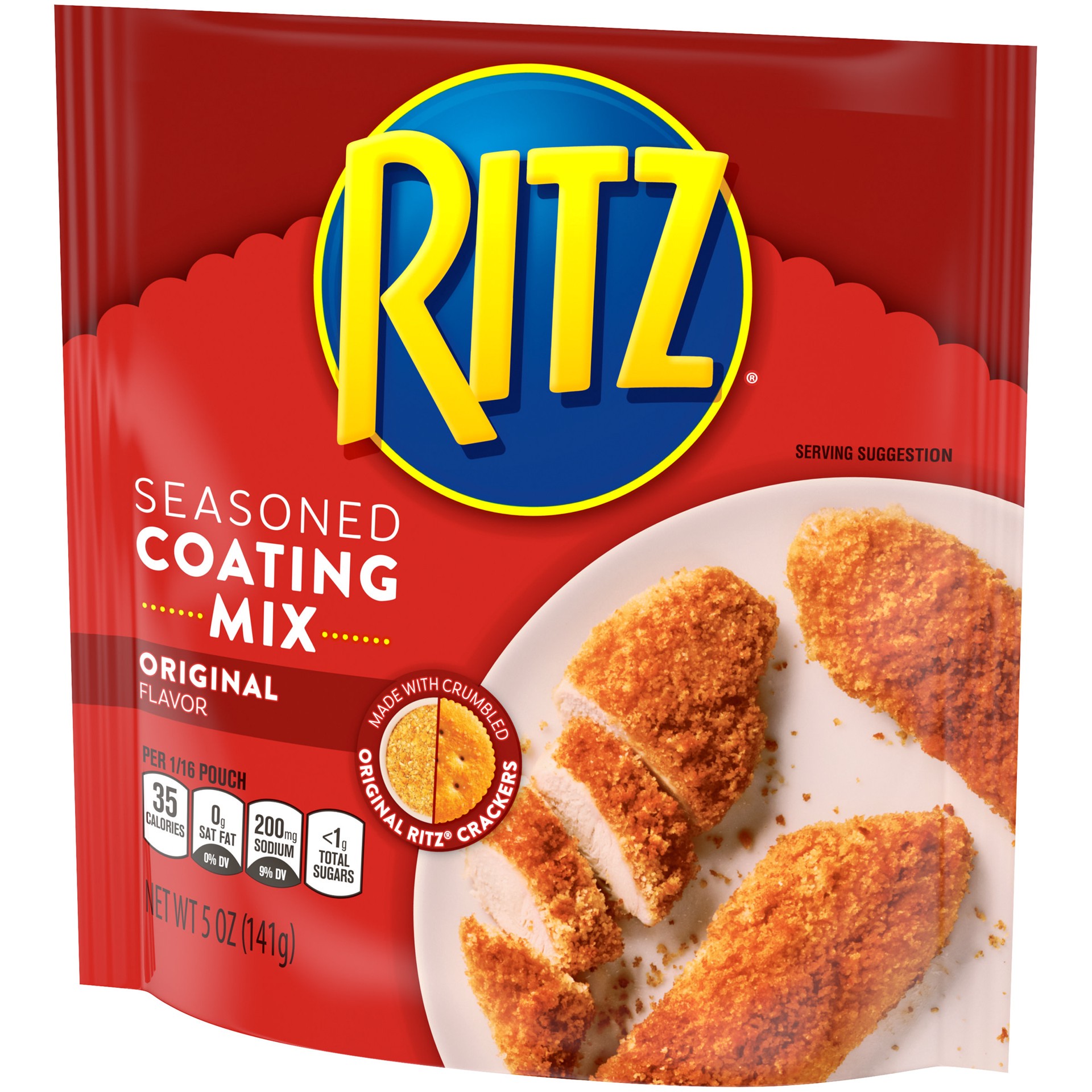 slide 3 of 5, Ritz Shake 'N Bake Original Ritz Flavored Seasoned Cracker Coating Mix, 5 oz Bag, 5 oz