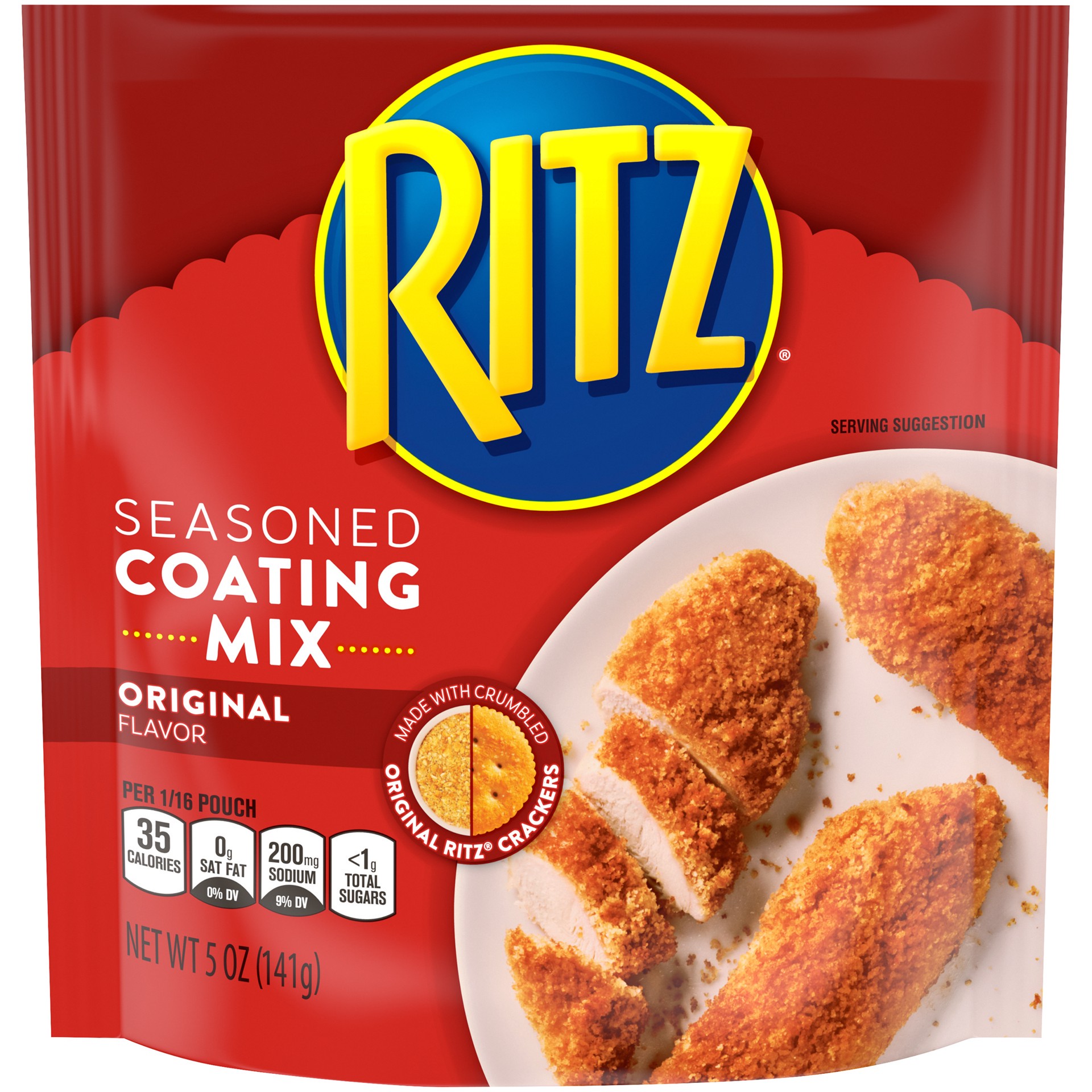 slide 1 of 5, Ritz Shake 'N Bake Original Ritz Flavored Seasoned Cracker Coating Mix, 5 oz Bag, 5 oz