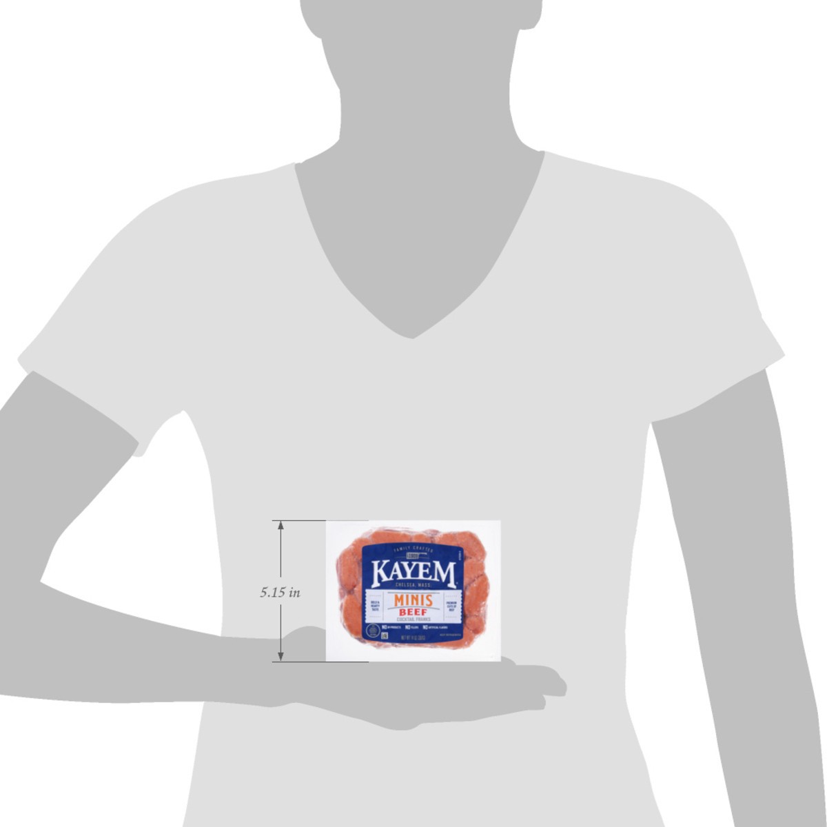 slide 13 of 15, Kayem Beef Cocktail Franks Minis 14 oz, 14 oz