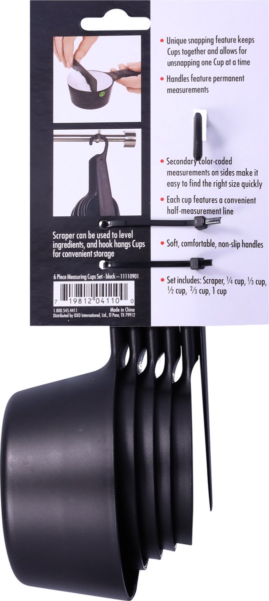 slide 9 of 9, OXO Good Grips Measuring Black Cups Set 1 ea, 1 ct