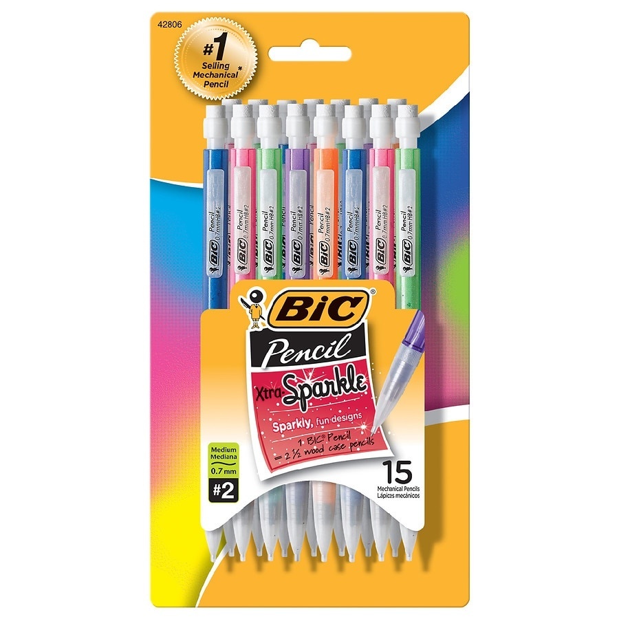 slide 1 of 7, BIC Pencils 15 ea, 15 ct