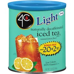 4C Light Iced Tea Mix With Splenda