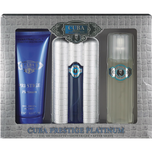 slide 1 of 1, Cuba Platinum Set, 3 ct