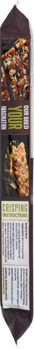 slide 7 of 9, Brooklyn Bread Thin Sprouted Grain Pizza Crust 3 ea, 3 ct