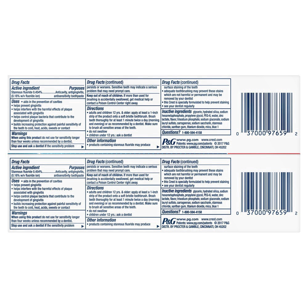 slide 18 of 37, Crest ProHealth Toothpaste Advanced Gum Protection Twin, 2 ct