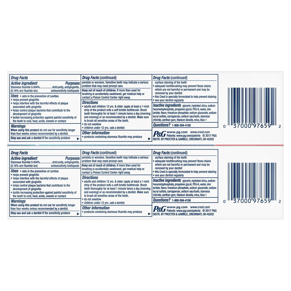 slide 29 of 37, Crest ProHealth Toothpaste Advanced Gum Protection Twin, 2 ct