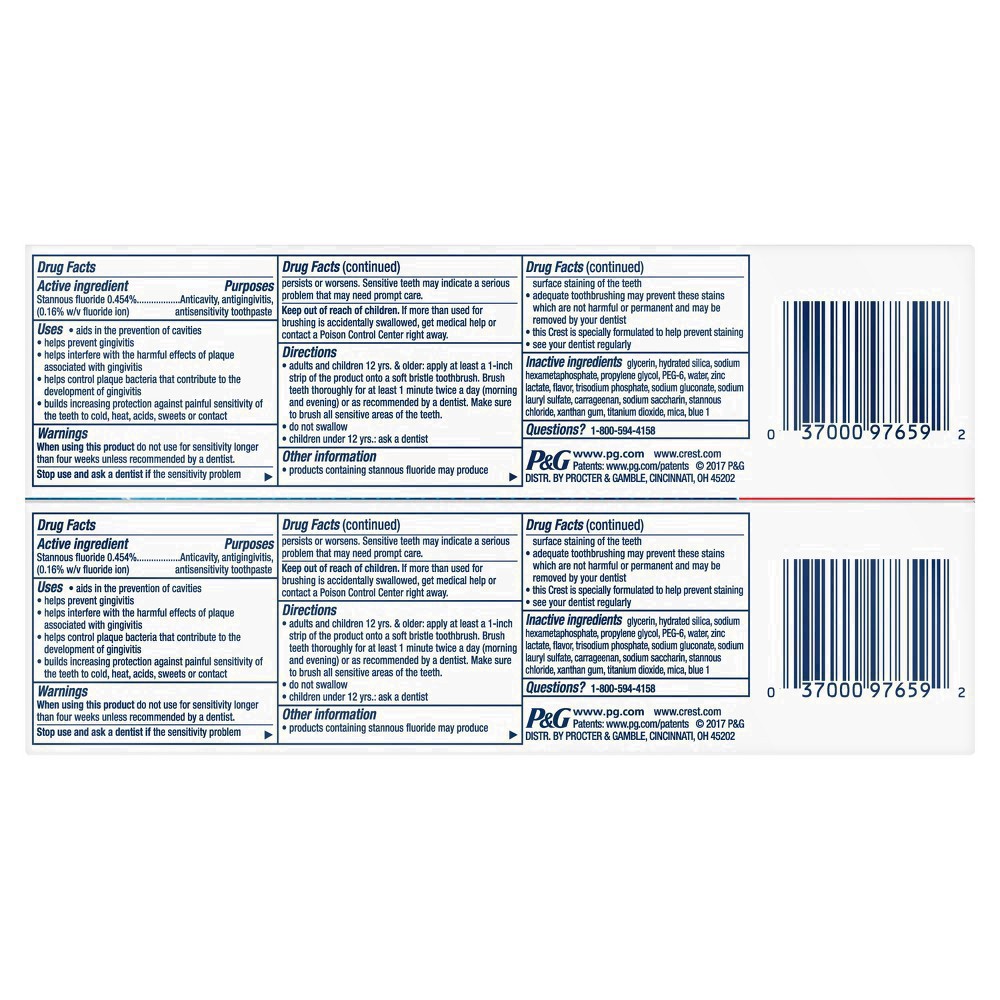 slide 3 of 37, Crest ProHealth Toothpaste Advanced Gum Protection Twin, 2 ct