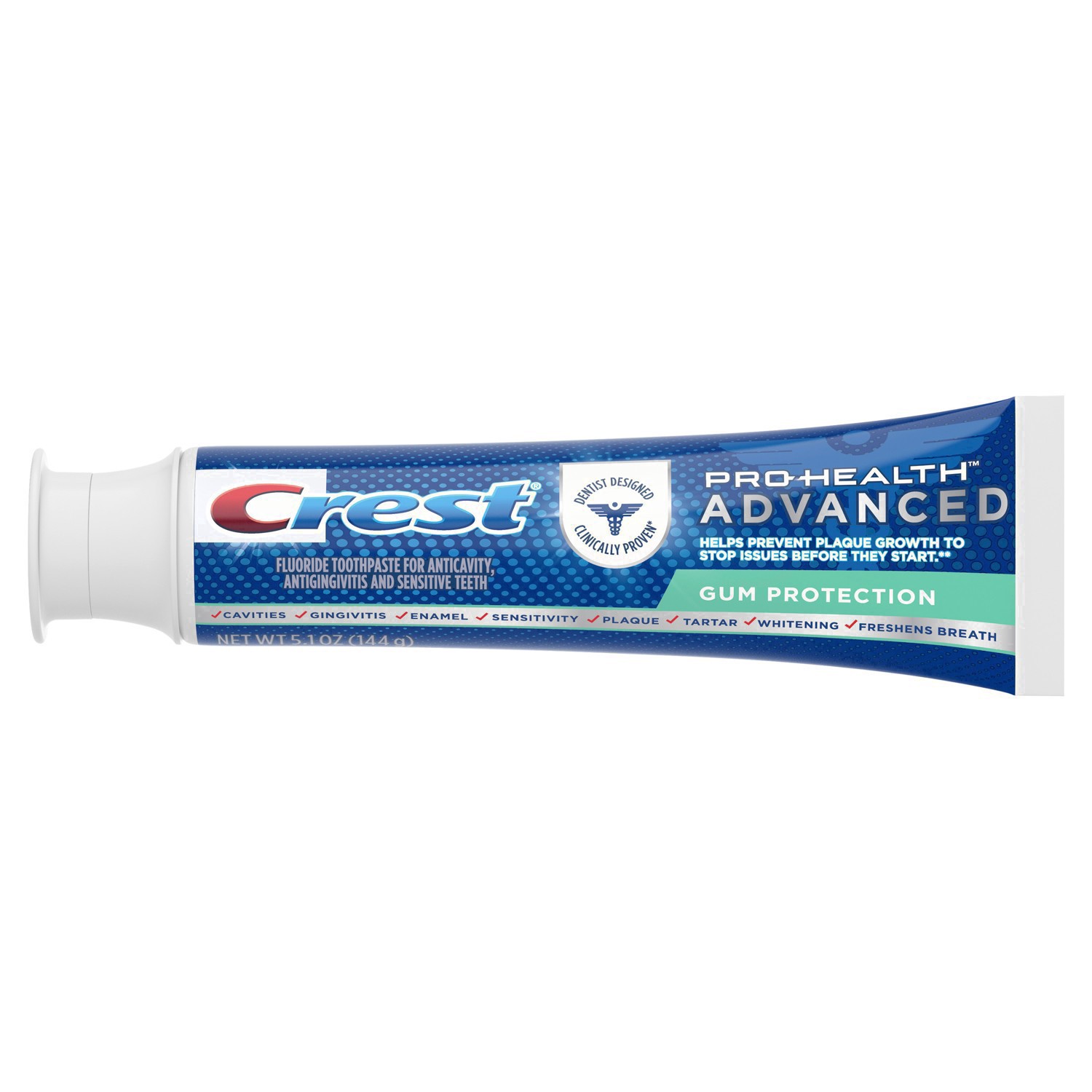 slide 13 of 37, Crest ProHealth Toothpaste Advanced Gum Protection Twin, 2 ct