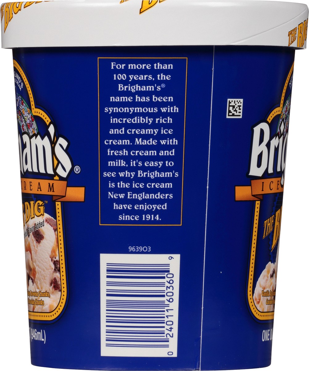 slide 7 of 8, Brigham's The Big Dig™ Ice Cream, 1 Quart, 1 qt