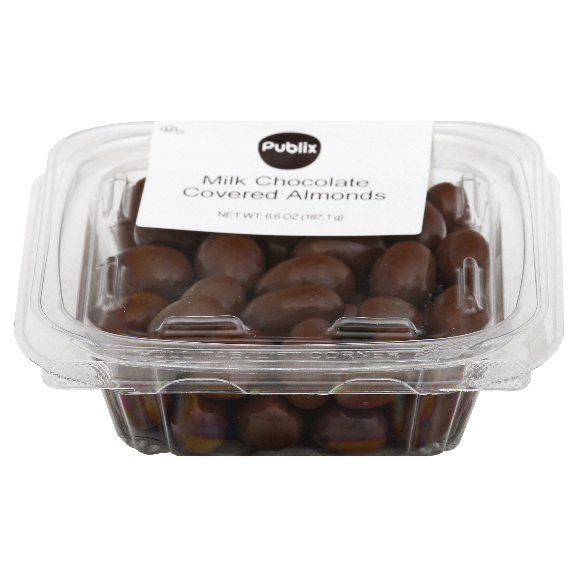 slide 1 of 1, Publix Milk Chocolate Covered Almonds - 6.6 fl oz, 6.6 fl oz