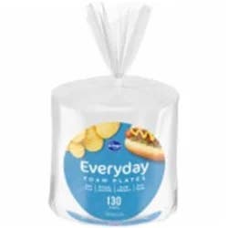 Kroger Home Sense Foam Plates