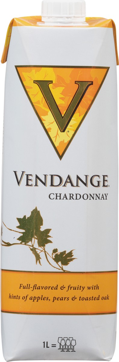 slide 8 of 9, Vendange White Wine, 1 liter