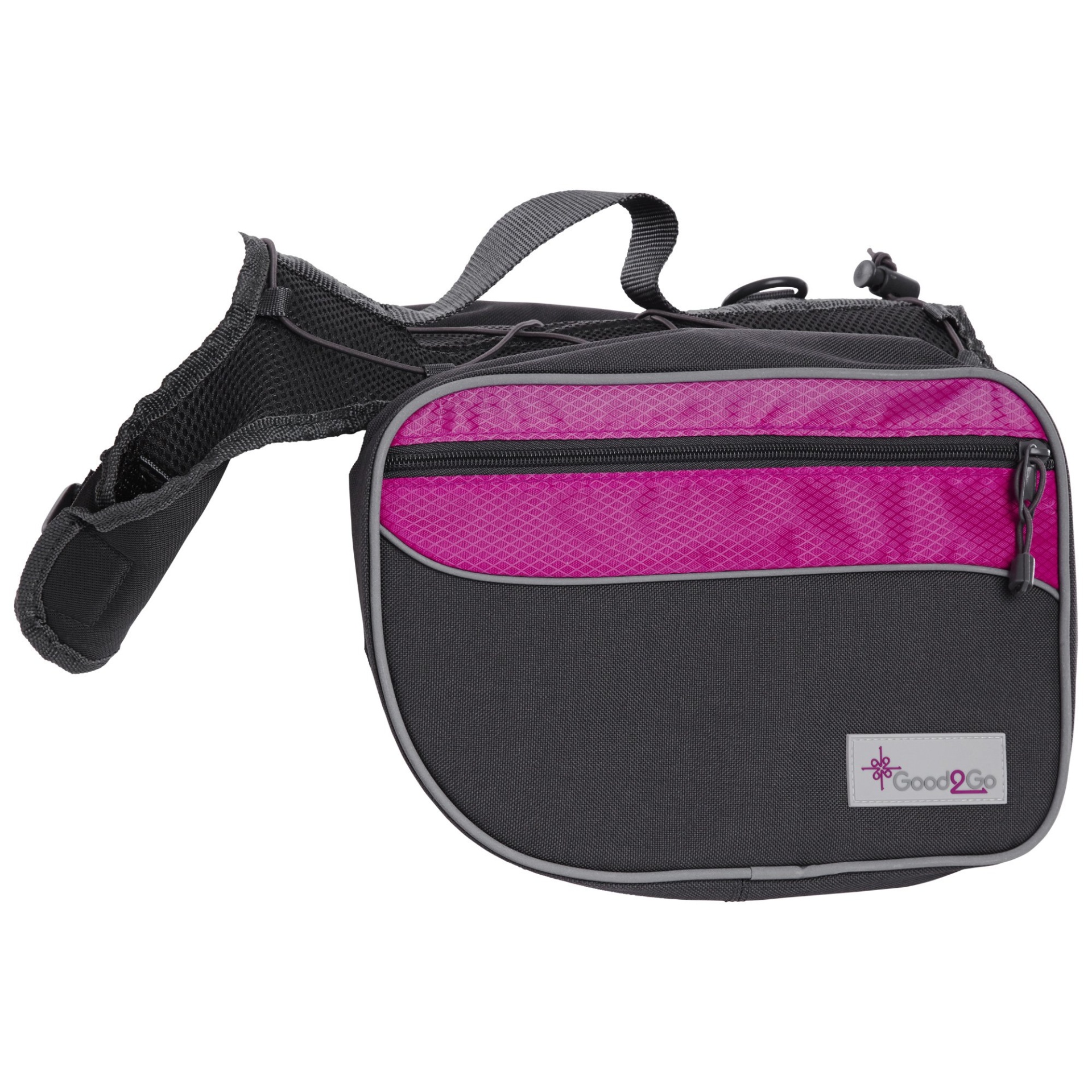 slide 1 of 1, Good2Go Pink Dog Backpack, MED