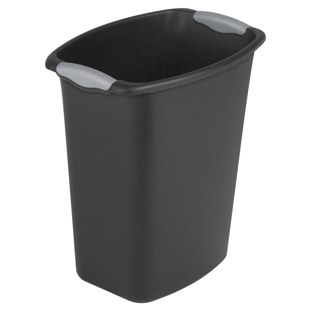 slide 1 of 1, Sterilite Wastebasket - Black, 3 gal