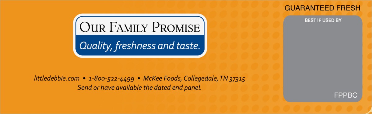 slide 10 of 11, Little Debbie Snack Cakes, Little Debbie Family Pack Peanut Butter Crunch Bars, 12 ct