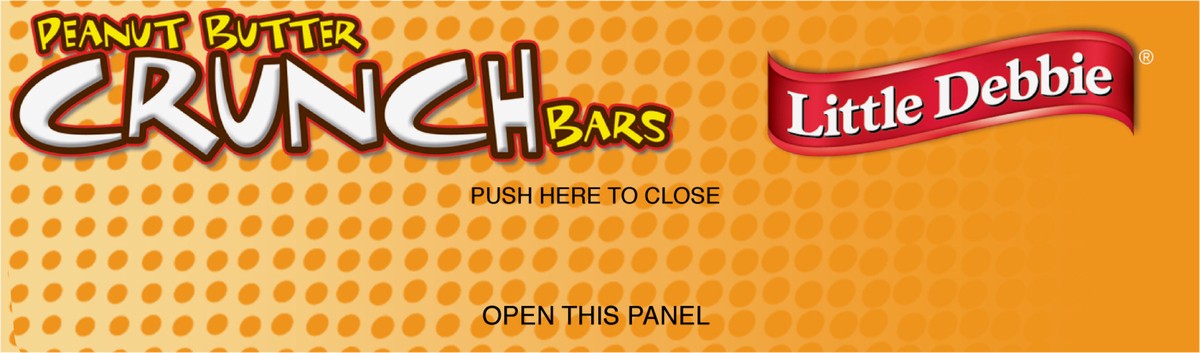 slide 11 of 11, Little Debbie Snack Cakes, Little Debbie Family Pack Peanut Butter Crunch Bars, 12 ct