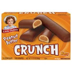 Little Debbie Snack Cakes, Little Debbie Family Pack Peanut Butter Crunch Bars