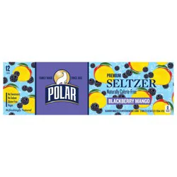 Polar Seltzer - 12pk 12oz - Blackberry Mango