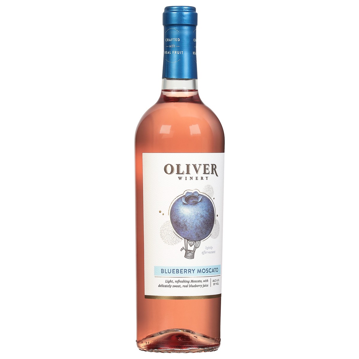 slide 9 of 9, Oliver Winery Blueberry Moscato Wine 750 mL, 750 ml