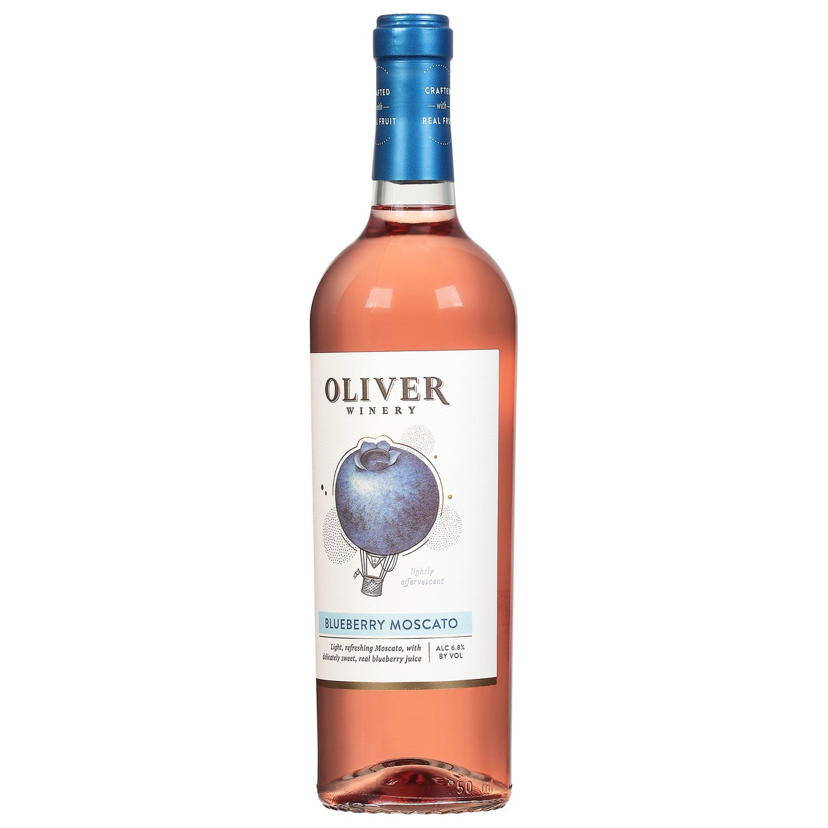 slide 5 of 9, Oliver Winery Blueberry Moscato Wine 750 mL, 750 ml