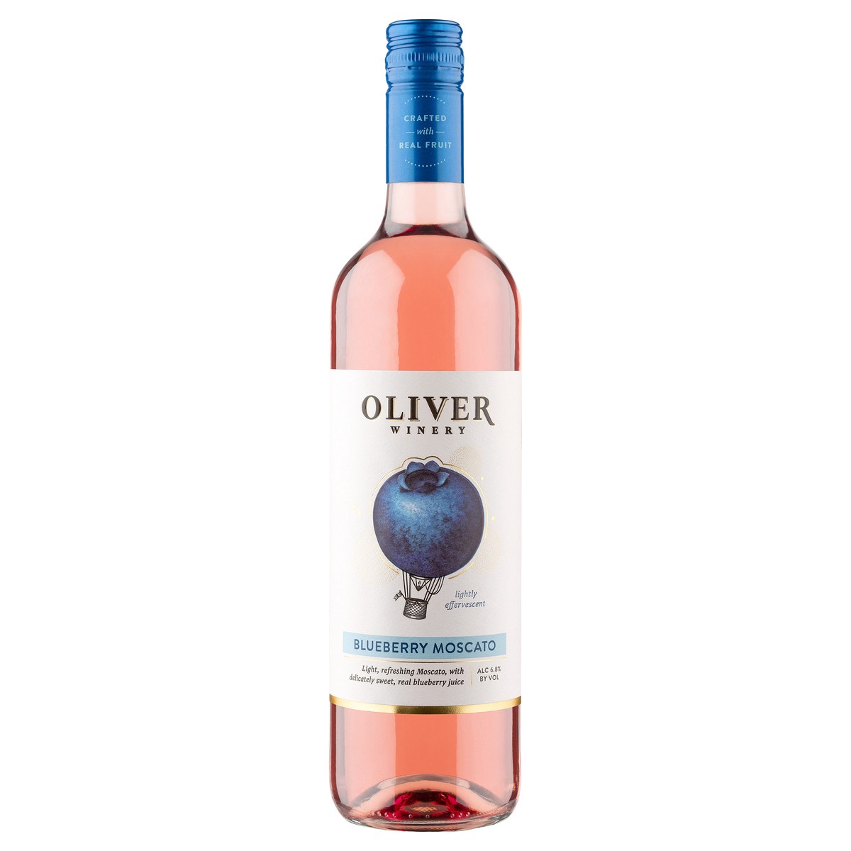 slide 1 of 9, Oliver Winery Blueberry Moscato Wine 750 mL, 750 ml