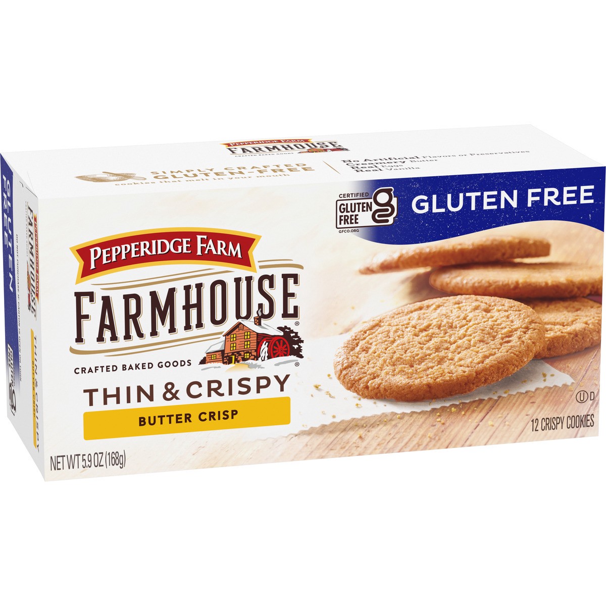 slide 8 of 9, Pepperidge Farm Gluten Free Butter Crisp Cookies, 5.9 oz