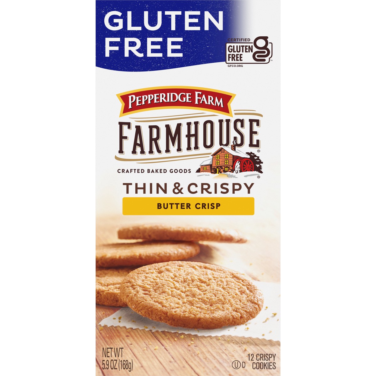 slide 2 of 9, Pepperidge Farm Gluten Free Butter Crisp Cookies, 5.9 oz