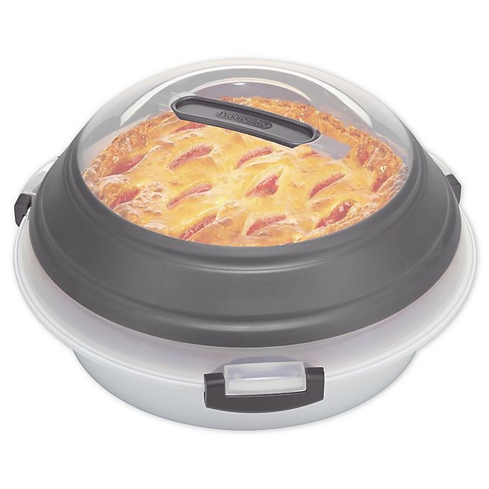 slide 1 of 7, prepworks Collapsible Pie Carrier - Grey, 1 ct