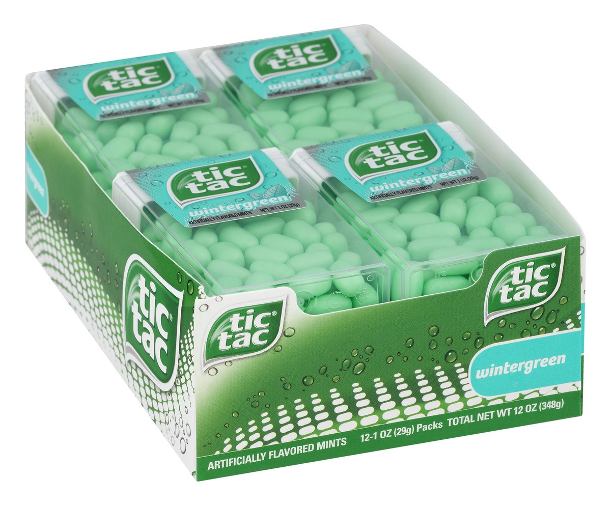 slide 2 of 11, Tic Tac Wintergreen Singles, 12 ct