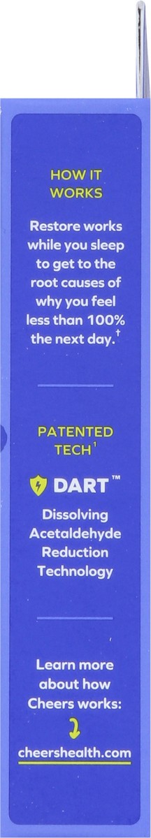 slide 5 of 9, Cheers Restore After-Alcohol Aid, 9 ct