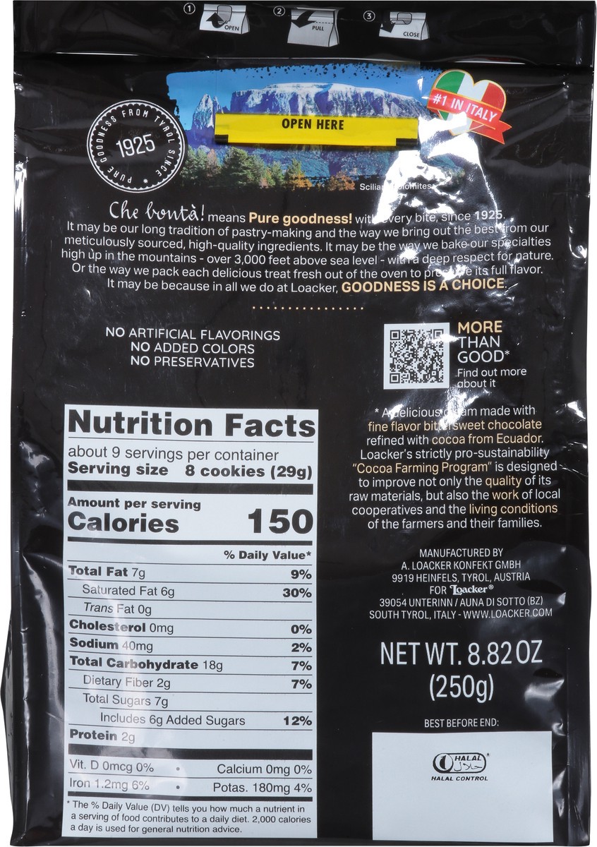 slide 4 of 9, Quadratini Dark Chocolate Wafer Cookies Bite Size 8.82 oz, 8.82 oz