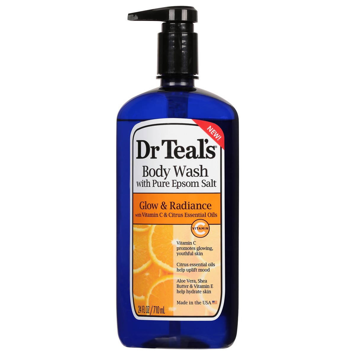 slide 5 of 11, Dr. Teal's Vitamin C Body Wash, 24 fl oz