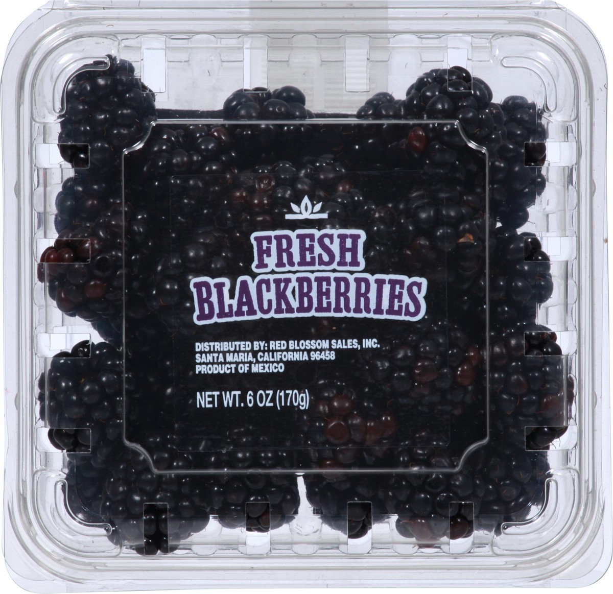 slide 6 of 9, Fresh Blackberries 6 oz, 6 oz