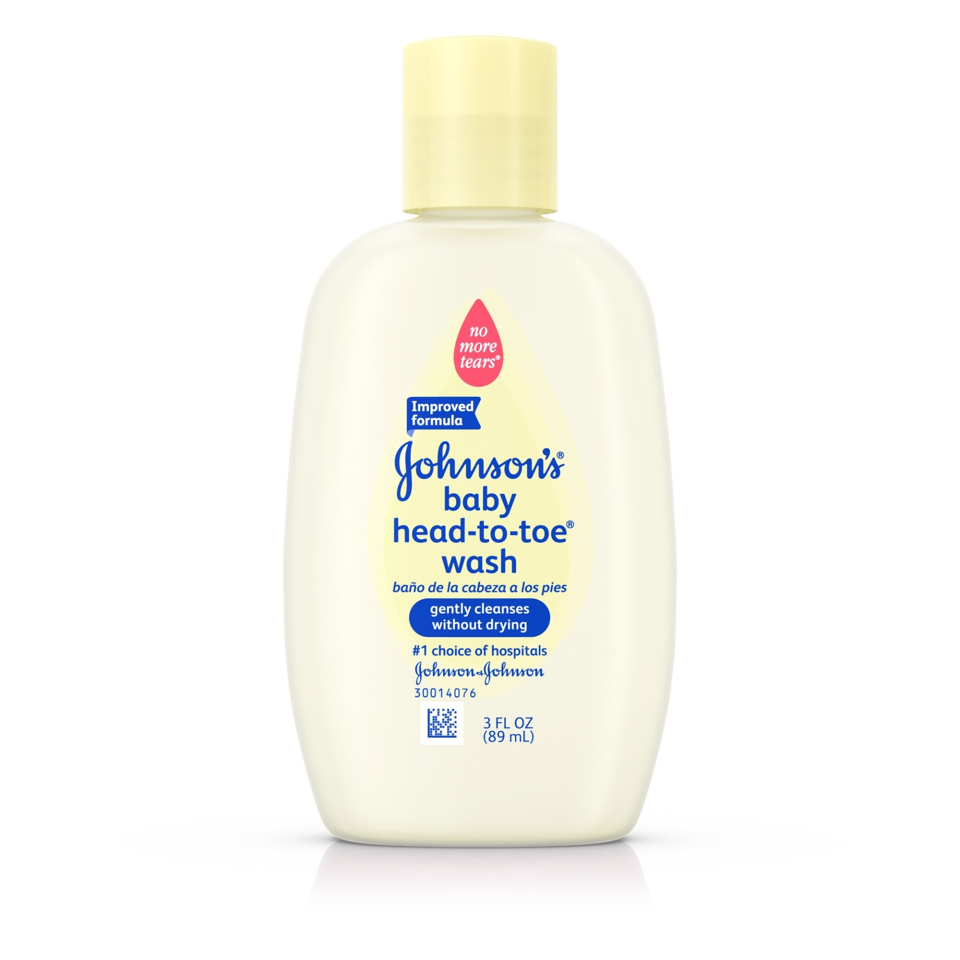 slide 1 of 1, Johnson's Head-To-Toe Baby Wash, Travel Size, 3 fl oz