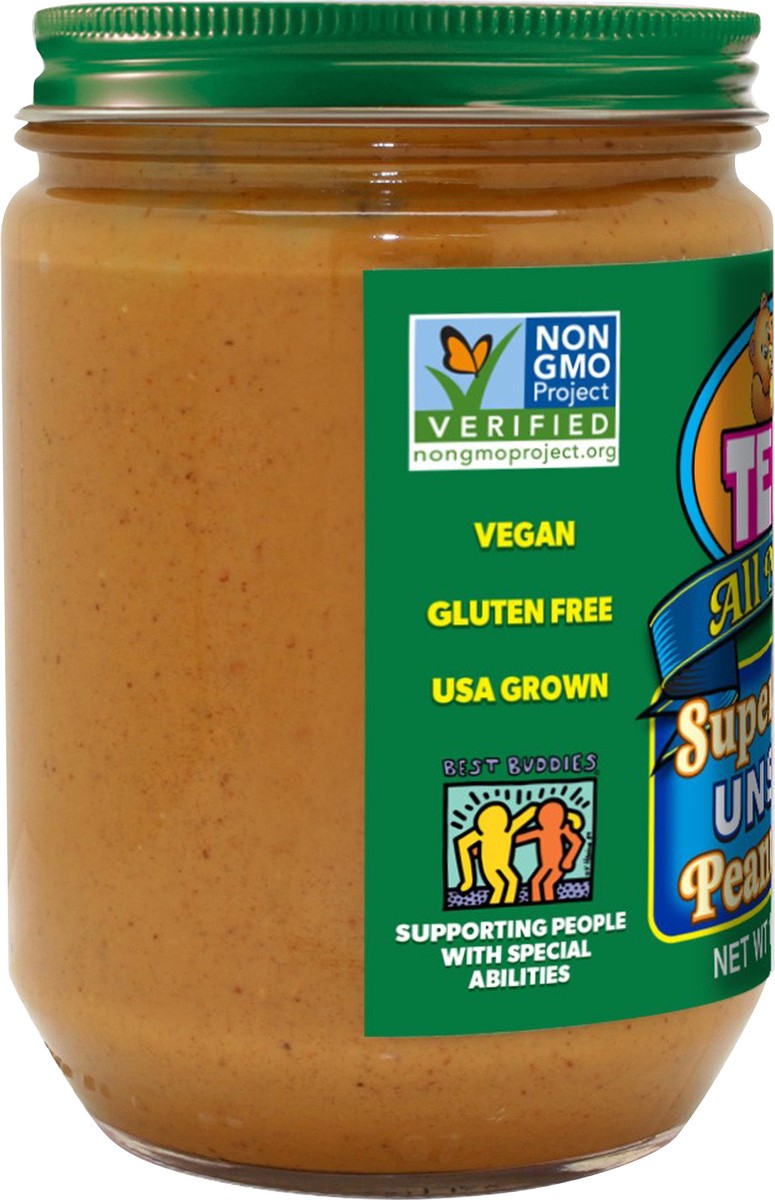 slide 3 of 11, Teddie Natural Super Chunky Unsalted Peanut Butter, 16 oz