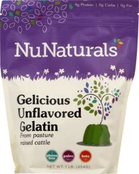 NuNaturals Gelatin 1 lb