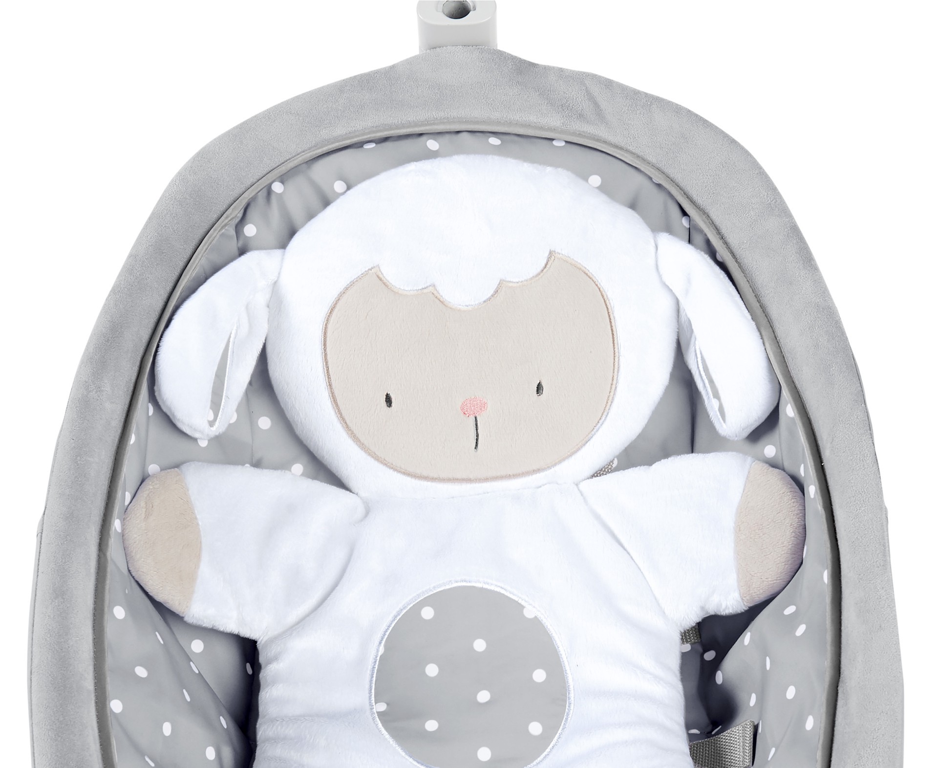 slide 3 of 10, Ingenuity Infant to Toddler Rocker and Baby Bouncer Seat, Cuddle Lamb, 1 ct