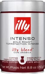 illy Blend 100% Arabica Ground Bold Roast Intenso Coffee - 8.8 oz