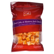 slide 1 of 1, GFS Colby & Monterey Jack Cheese Cubes, 60 ct