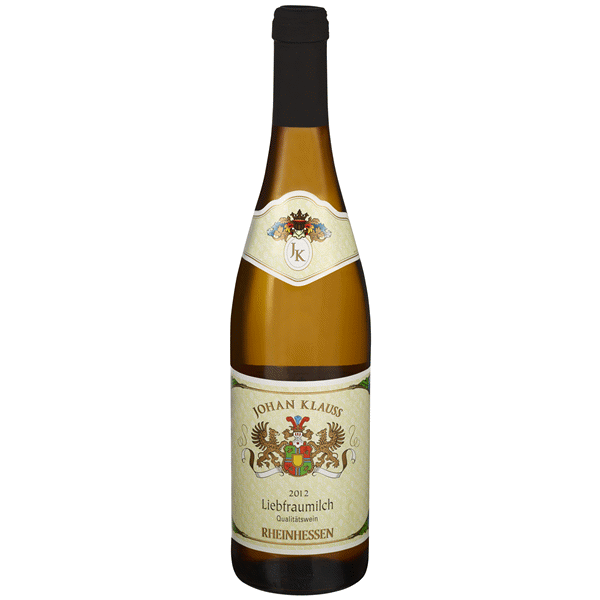 slide 1 of 1, Johan Klauss Liebfraumilch, 750 ml