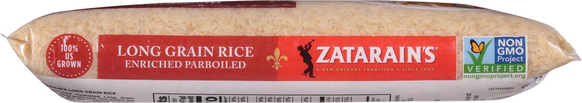 slide 3 of 9, Zatarain's White Rice - Parboiled Long Grain, 10 lb