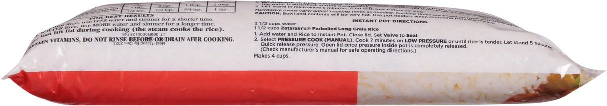 slide 7 of 9, Zatarain's White Rice - Parboiled Long Grain, 10 lb