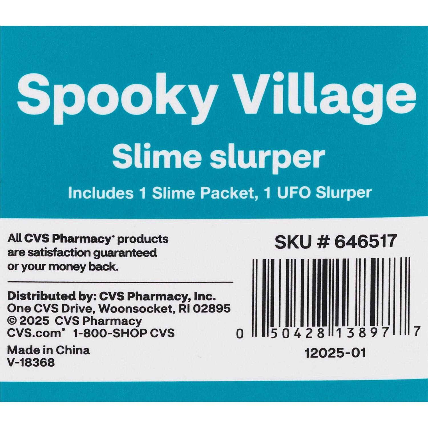 slide 4 of 5, Spooky Village Ufo Slime Slurper, 1 ct